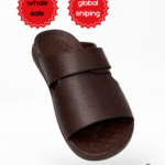 Brown Leather Slipper
